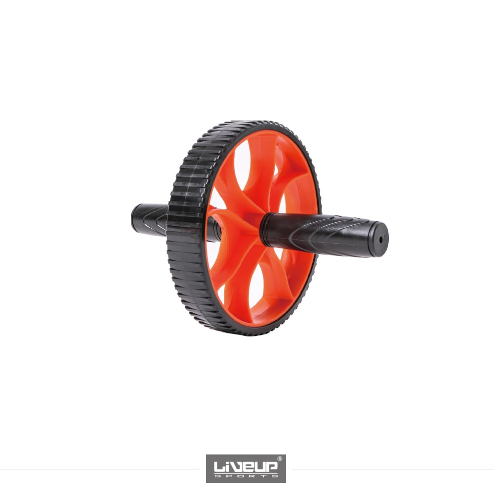 EXERCISE WHEEL LS3372 Ab wheel And Ab roller price in lahore liveup Ab Roller Belly fat Reducer Abs wheel best price at nanza.pk