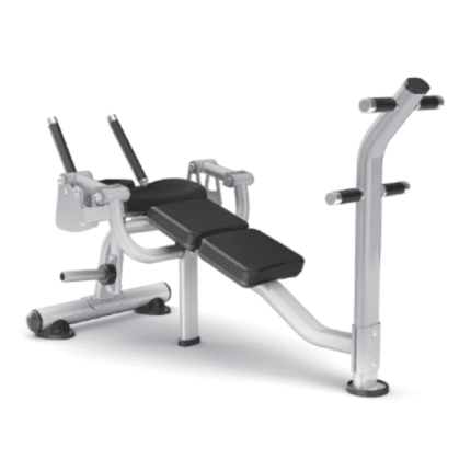 Nanza Plated Loaded Abs Crunch Machine-Free Weight Ab Crunch Machine-Abdominal Crunch machine