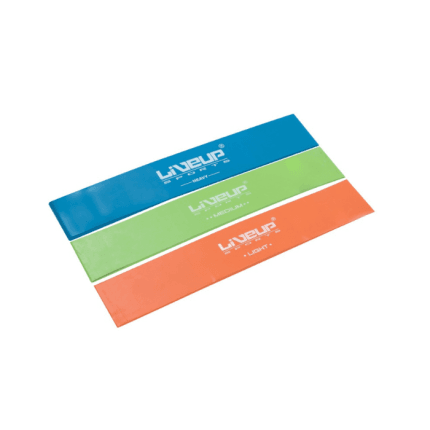 Mini band for glute activation and strength training Elastic loop band for thighs, hips, and glutes and Liveup LS3650C mini resistance band