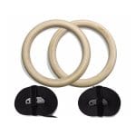 Nanza Wooden Gymnastic ring-Gymnastic ring straps in lahore in karachi in DHA Pakistan