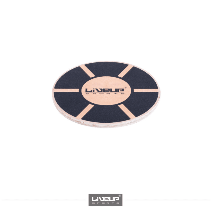 liveup wooden balance board ls3150 wooden wobble board for gym training balance board for core stability ls3150 nanza