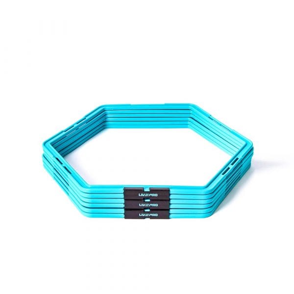 Livepro LP8612 hexagonal agility grid system for speed and footwork training best price in pakistan at nanza.pk