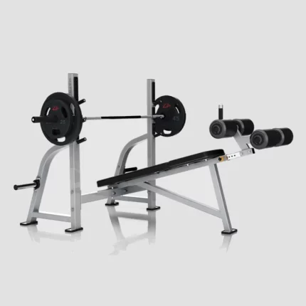 home gym commercial gym chest press declined bench press